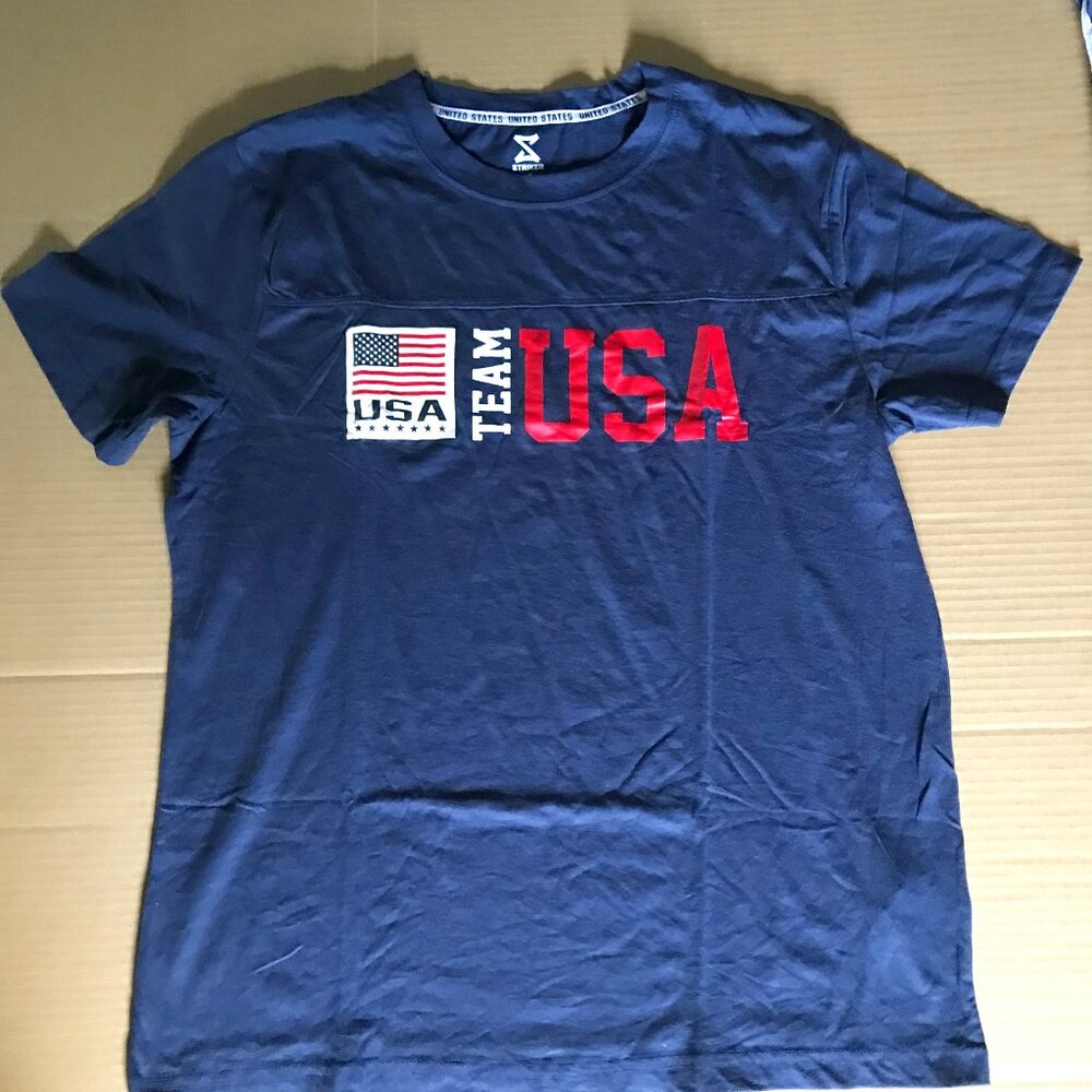 Striker Team USA Boys Large T-Shirt NEW